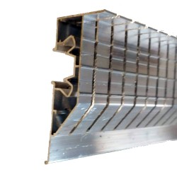 Profil přechodový pro LED AL, PL75 perforovaný - 2 m